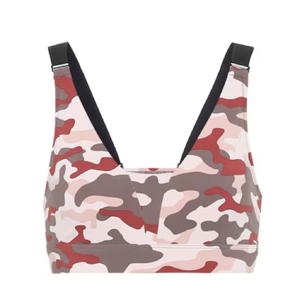 New Varley Bromley Bra Zica Camo Sports Bra Size XS